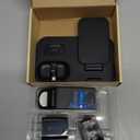 Wireless Charging Station 3 in 1 RJR Compatible with Apple Devices, Charging Dock for iWatch, Built-in Wireless Charger Stand for iPhone Series AirPods Gifts (with 18W Adapter) Graphite Black