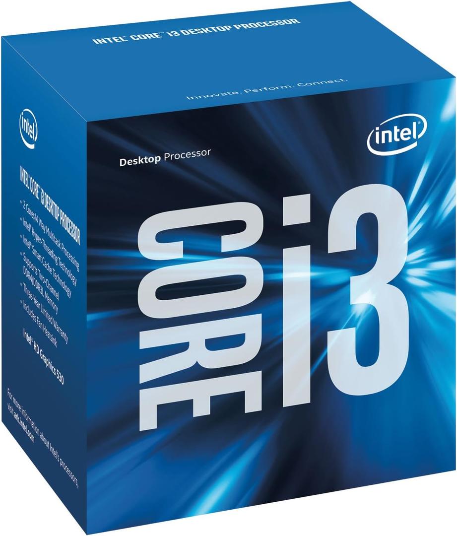 Intel Boxed Core i3-6100 Processor FC-LGA14C 3.7 3 LGA 1151 BX80662I36100