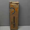 CLEANHOME Rubber Floor Squeegee for Concrete Floor, Tile Floor, Metal Aluminium Heavy Duty Garage Shower Floor Squeegee Broom for Removing Water, Commercial Scrubber Mop with Extendable Long Handle (Gray)