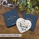 3 x Thank You Ornament 2026 - Teachers Appreciation Gifts for Coworkers, Bosses, Nurses, Moms, Friends, Retirement Gifts for Men Women, Heart-Shaped Ceramic Ornaments for Christmas Decorations