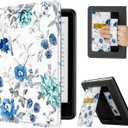 CoBak Case with Stand for 6.8 inch E-Book Reader -Cover with Auto Sleep Wake,Card Slot,Hand Strap Feature - Fits 11th Generationnot Compatible with Meebook/KoBo