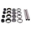 DVPARTS 2X 13x5-6 Improved Front Wheel Bearing Rebuild Kit & Axle Sleeve Compatible with Scag 43581 482621 482622 43584 Hard 304 Stainless Steel Axle & Upgraded Spring-Loaded Seals