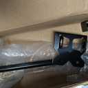 Upgrade 24" Heavy Duty Cane Bolt Gate Drop Rod-Steel Gate Ground Latch Designed for Wood Metal Vinyl Gates or Double Doors Fence