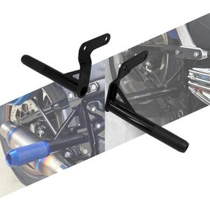 Motorcycle Passenger Peg Crash Bar Frame Slider Fit For Harley Low Rider Street Bob Heritage Classic FXBB FXLR 2018-2024