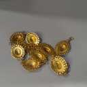 Topbuti Western Metal Concho Belt for Women Cowgirl Waist Chain Belts for Dresses Jeans Country Concert Outfit