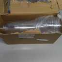 50 Pack 12OZ Clear Plastic Cups with Dome Lids and Sporks No Hole Disposable Fruit Cups for Dessert,Cupcake,Parfait,Pudding,Iced Cold Drinks,Snacks,Fruits,Bakeries,Ice Cream