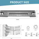 SKK-8K SKK-7A Fit for Sam.sung Stacking Kit 27 Inch Wide Front Load Washer and Dryer -Simple Installation-Save Space, Replaces Part SKK-7A, SKK-8K, SK-5A - BY AMI PARTS