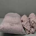 Elastic Dining Chair Covers 6 Pack - Stretch Washable Chair Slipcovers with Skirt Universal Fit for Home, Party for Kitchen, Holiday Decor (Mauve, 6 Pack)