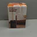 Space Heater, 1500W Electric Heaters Indoor Portable with Thermostat, PTC Fast Heating Ceramic Room Small Heater with Heating and Fan Modes for Bedroom, Office and Indoor Use