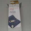 Portable Heating Pad for Neck, Back & Shoulder, 20"x24" Heat Pad with 6 Temps, Moist Heat Option & Auto Shut-Off, Compact for Office or Home (Blue)