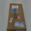 KENES Modern Polished Chrome 10-Inch Shower Head and Handle Set, Square Shower Faucet Set Bathroom Rainfall Shower System, KE-6024B-5 (Shower Valve Included)