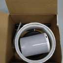 Rechargeable Table Lamp, 5000mAh Battery Powered Cordless Desk Lamp with Dimmable Magnetic RGB Bulbs & Remote, Wireless Mini Touch Lamp for Living Room, Restaurant, Kitchen Counter, Bedside (Black)