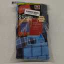 Hanes Men's Tagless Boxer Underwear, Exposed Waistband (Medium), 6 Pack 