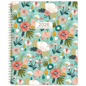 2026 Monthly Planner - Monthly Planner from January 2026 to December 2026, 8.5" x 11", 12 Months Calendar Planners with Tabs, Inner Pocket