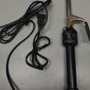 HOT Tools 24K Gold Professional 5/8" Extended Barrel Curling Iron with Clamp for Tight Curls - 24K Gold Technology for Long-Lasting Results & Longer Barrel for Easy Styling