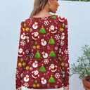 2 x AUTOMET Womens Basic Long Sleeve Crewneck, Plus Size Winter & Spring Top, Casual Fall Tee for Teacher & Everyday Outfits (Red, S)