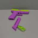 Fidget Toys, Non-Firing Toy Pistol Can be Loaded But Can't be Fired, Toys for Kids, Birthday Halloween Chirstmas Gift for Boys Kids Adults (Purple)