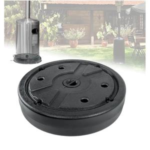 Patio Heater Sand Box Water Box Patio Heater Weight Bladder to Increase The Stability of Patio Heaters Maximum Capacity 26.45 lbs, Easy to Assemble, Durable Accessory (Black)
