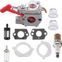 Carburetor for Walbro WT-458 WT-220 WT-318 WT-318X for Homelite 07256B for Ultra 25CC A04445A String Trimmers