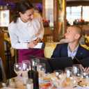 60pack Check Presenters for RestaurantsCheck PresentersRestaurant Guest Checkout Demonstrator,Guest Check Card Holder(Black (60pcs)