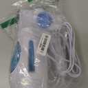 HiLIFE Steamer for Clothes, Portable Handheld Clothing Steamer, 240ml Big Capacity, 700W, Strong Power, Fabric Quick Wrinkle Remover for Home, Office, Travel (ONLY FOR 120V)-Maya Blue