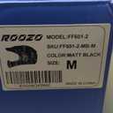 Youth Dirt Bike Helmet DOT Certified - Full Face Motorcycle Helmet for Off-Road, ATV, Street Riding, Includes Adjustable Goggles & Protective Gloves (Medium, BLACK)