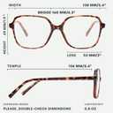 miyya Blue Light Blocking Glasses for Women, Blue Light Glasses for Women Oversized Fashion Glasses