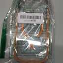 ORNARTO Clear Case for iPhone 17 Pro Max with Camera Stand | Military-Grade Drop Protection | Camera Control Button | Compatible with MagSafe | Built-in Air Phone Cover for iPhone 17 Pro Max - Orange