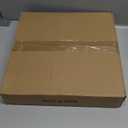 Lamp Shades Set of 2 - Drum Lampshades 11.4" x 12.9" x 9.8" Inches, Fabric Medium Replacement Lampshades for Table Lamp, Floor Lamp, Assembly Required, Spider,Linen (White)