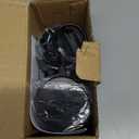 Bonsenkitchen Hand Blender, Immersion Blender with 2 Mixing Speed, Electric Handheld Mixer Portable Stick Mixer with Stainless Steel Blades for Soup, Smoothie, Puree, Baby Food (Single, Black)