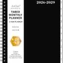 2026-2029 Monthly Planner/Calendar - 3 Year Monthly Planner 2026-2029, JUL 2026 - JUN 2029, 6.2" x 8.3", 3 Year Calendar 26-29 with Inner Pocket, Polypropylene Cover, 36-Month Tabs