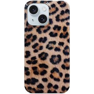 J.west Compatible with iPhone 15 Case, Phone Case iPhone 15, Soft Glossy Vintage Leopard Print Animal Design Shockproof Women Girl Protective Case Phone Cover for iPhone 15 6.1" Classic Cheetah 2 Pack