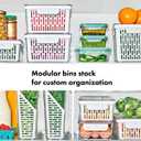 OXO Good Grips Produce Saver Medium Bin, 13.8 x 7.4 x 4.7 in, White