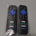 (Pack of 2) Replacement-Remote-Control for Roku-TV,Compatible for TCL Roku/Hisense Roku/Onn Roku/Philips Roku Smart TVs(Not for Roku Stick and Box)