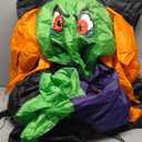 Joiedomi 12 Ft Tall Halloween Inflatables Witch Outdoor Decorations, with Build-in LED Lights - Outdoor Blow Up Decor for Yard, Party Decoration Inflatable Blow Ups for Yard Outside Halloween Decor