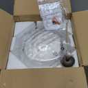 Darkaway Oil-Rubbed Bronze Ceiling Light Fixtures, Indoor Outdoor Flush Mount Ceiling Light with Seeded Glass Shade for Farmhouse Hallway Kitchen Bedroom Porch Living Dining Room (11inch)