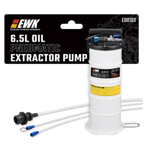 EWK 6.5L Pneumatic/Manual Oil Extractor, Oil Change Pump for Automotive
