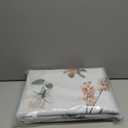 Bedsure Duvet Cover Queen Size - 100% Cotton Reversible Cute Flower Floral Queen Duvet Cover Set with Zipper Closure, 3 Pieces Soft & Breathable Blue Bedding Set with 2 Pillow Shams 20"x26"