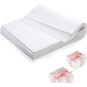 18x 24Kraft Paper Sheets Bulk White Paper, Large Craft Paper for Arts, Drawing, DIY Projects, White Wrapping for Gift Shipping Packaging 200 Sheets