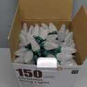 Brightown Outdoor Christmas Lights, 100 Ft LED Commercial String Lights With Multicolor Strawberry C9 Bulbs, Waterproof Connectable UL Certified for Indoor Yard Xmas Tree House Decor