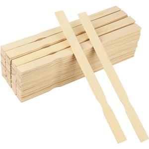 Paint Mixing Sticks 300 PCS 14 Inch Wood Stirrers, Wooden Stirrers Mixing Sticks for DIY Crafts, Painting, Crafting Resin Wood Paddle, Hobby Projects, Garden, by GNIEMCKIN