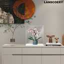 LANSCOERY Large Thickened Acrylic Display Case, 17.7x17.7x17.7 in