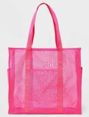Large Mesh Beach Tote 2 Pack