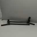 Geiserailie 2 Pcs Forearm Crutches for Adults Adjustable Elbow Crutches with Metal Spine Articulating Arm Cuff TPR Hand Grip and Wider Rubber Tip Lightweight Support Arm Crutches for Leg Injury