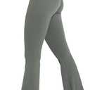 Sunzel Womens Flare Leggings No Front Seam Flare Yoga Pants with Tummy Control Crossover High Waist - 28" / 30" / 32" / 34" (S)