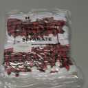 Nuenen 100 Pcs Mini Santa Hats 2.4x4.7 Inch Christmas Mini Elf Hats for Crafts Gifts Wine Bottle Xmas Party Table Decorations