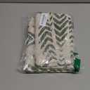 Sage Green Boho Pillow Covers 18x18 Set of 2 Bohemian Ethnic Geometric Herringbone Print Decorative Throw Pillows Outdoor Pillowcase Square Linen Farmhouse Cushion Case Decor for Couch Sofa Bed