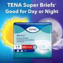 Tena Proskin Incontinence Super Briefs, Adult Diapers, Super Absorbency, Bladder Leaks Control, X-Large - 48 ct