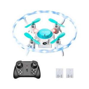 4DRC V5 Mini Drone in Blue With LED lights