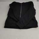 Trendy Queen Womens Zip Up Hoodies Fleece Jackets Oversized Sweatshirts Fall Fashion Outfits Sweaters Winter Clothes (Medium, Black)